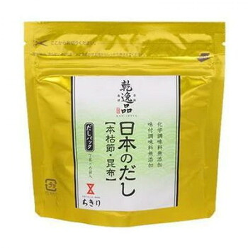 （代引き不可）（同梱不可） ちきり清水商店 乾逸品 日本のだし本枯節・昆布7g×6パック 20セット 6323 丁寧に仕上げた逸品