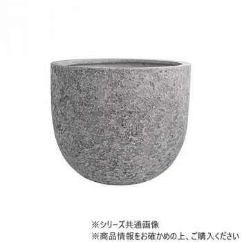 (同梱不可) グリーンポット 植木鉢 ブラックス ラウンド アンティークグレー 32cm EB-BA0132AG 暮らしのなかで自然を感じる|オフィス ユー