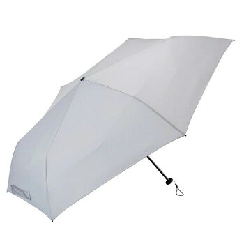 （同梱不可） LESS IS MORE クイックシャットライト 折りたたみ傘 55cm ミスティグレー U355-1123GY1-BC カーボン素材で軽量に
