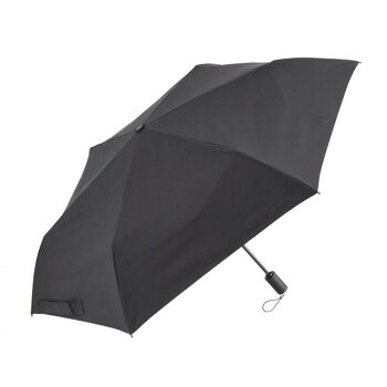 （代引き不可）（同梱不可） LESS IS MORE LIM クイックシャット自動開閉 折りたたみ傘 55cm ブラック U355-0811BK1-B9 閉じ開きの手間と時間を大幅削減!