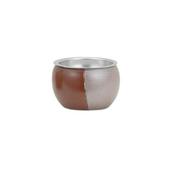 (同梱不可) ALTE MEISTER アルテマイスター 仏具 ふたいろ 仏飯器 小豆色 49782 角度によって表情を変える仏飯器|オフィス ユー