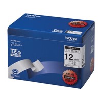 茶飲み友だち 文字記号磁気テープ TZe-231V10白に黒文字 12粍10個 / 付け札点火装置用磁気テープ薬莢 / 383914