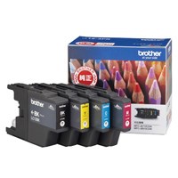 ブラザー インクカートリッジ LC12-4PK 4色 / インクカートリッジ / 383929