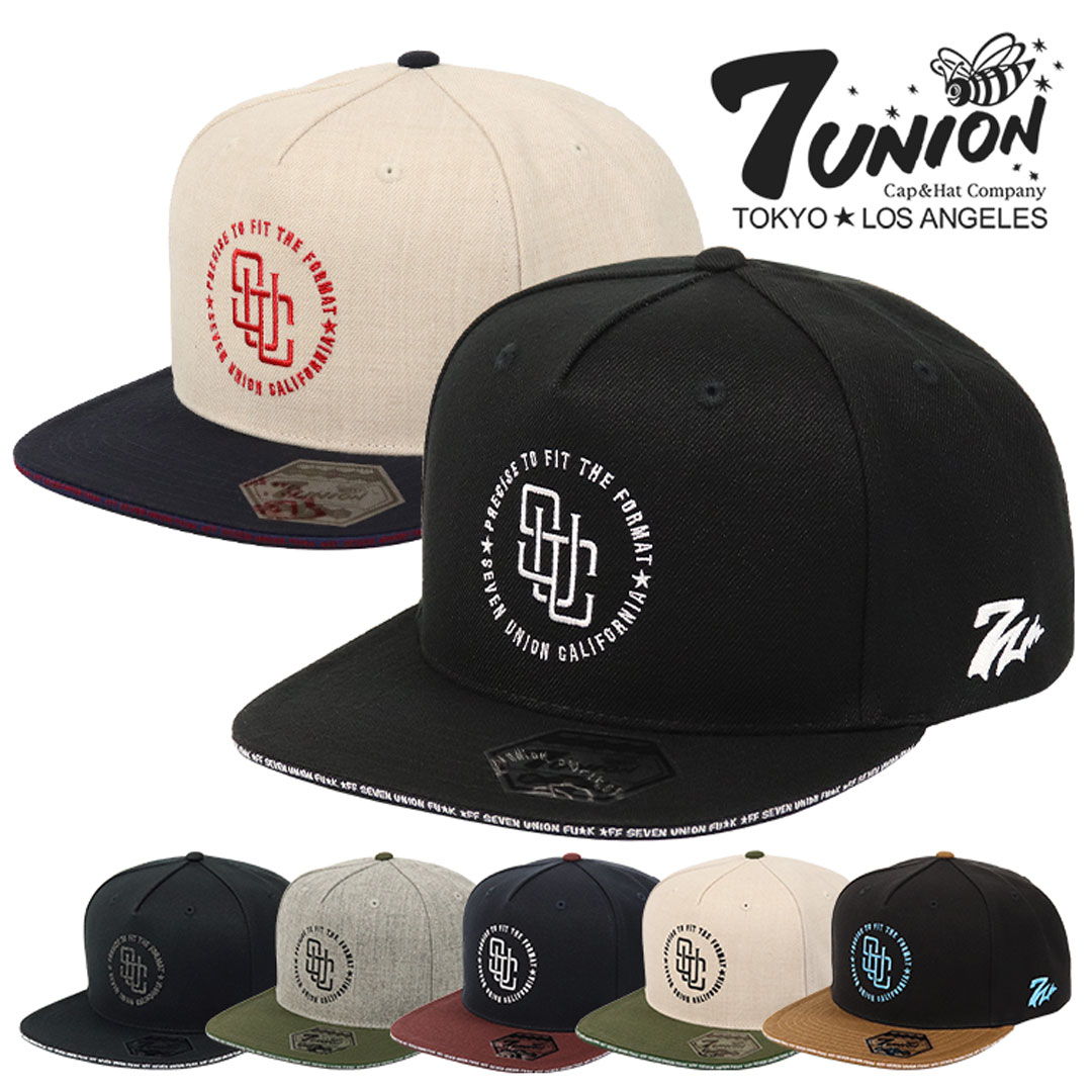 楽天市場】7UNION キャップ セブンユニオン スナップバック メンズ