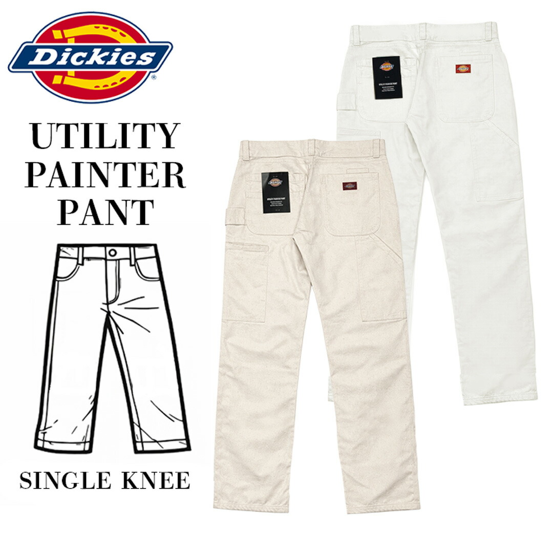 楽天市場】DICKIES×SHERWIN WILLIAMS PAINTER'S PANTS WHITE