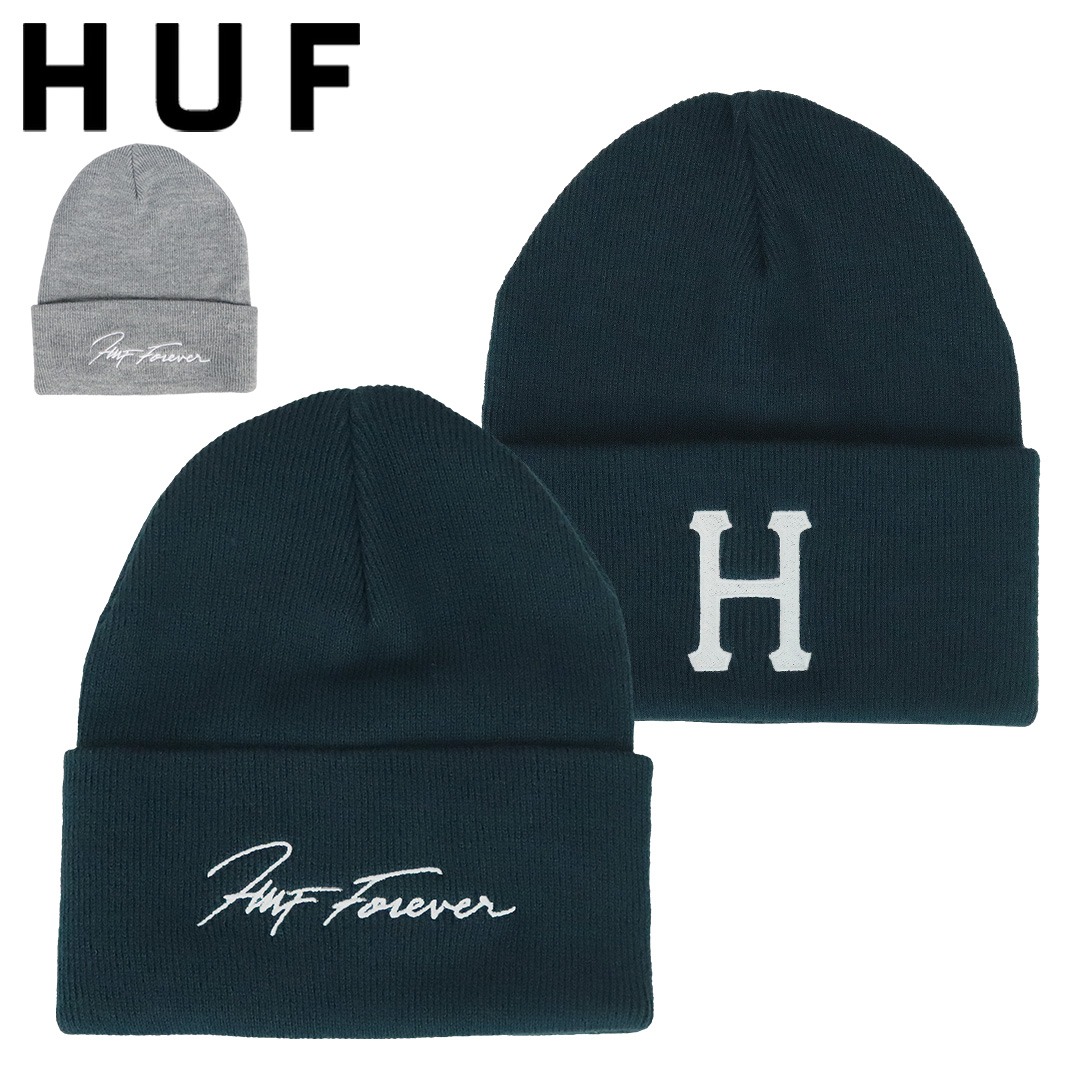 楽天市場】【ネコポス配送】ハフ HUF リブニット ビーニー 折り返し