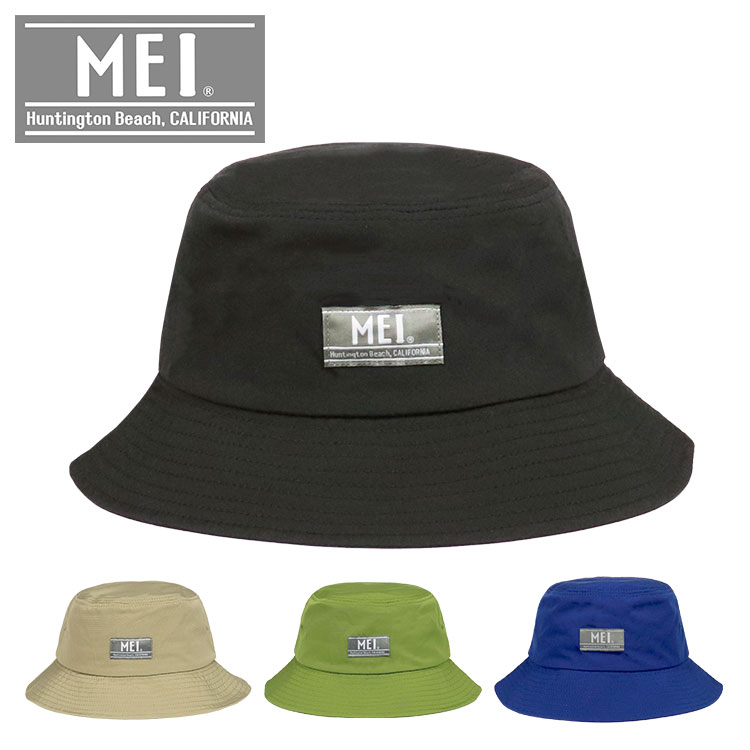 楽天市場】MEI メイ バケットハット メンズ レディース ロゴ