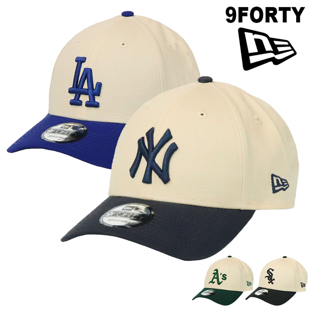 New Era NYロゴ キャップ 9FORTY NEW ERA ニューエラ 9FORTY チームロゴ キャップ 帽子 ベース