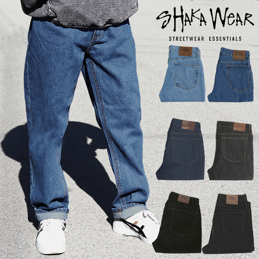 Shaka Wear シャカウェア ジーンズ デニム パンツ 13oz DENIM JEANS L30 13オンス メンズ ボトムス LA オシャレ ストリート ファッション