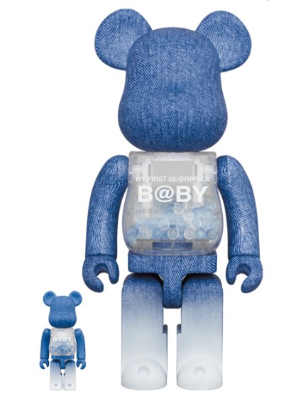【中古】MEDICOM TOY メディコムトイ アート ホビー MY FIRST BE@RBRICK B@BY INNERSECT 2021 100% & 400% Designed by CHIAKI(CIROL & Co.) 新品 古着|OFRECO店