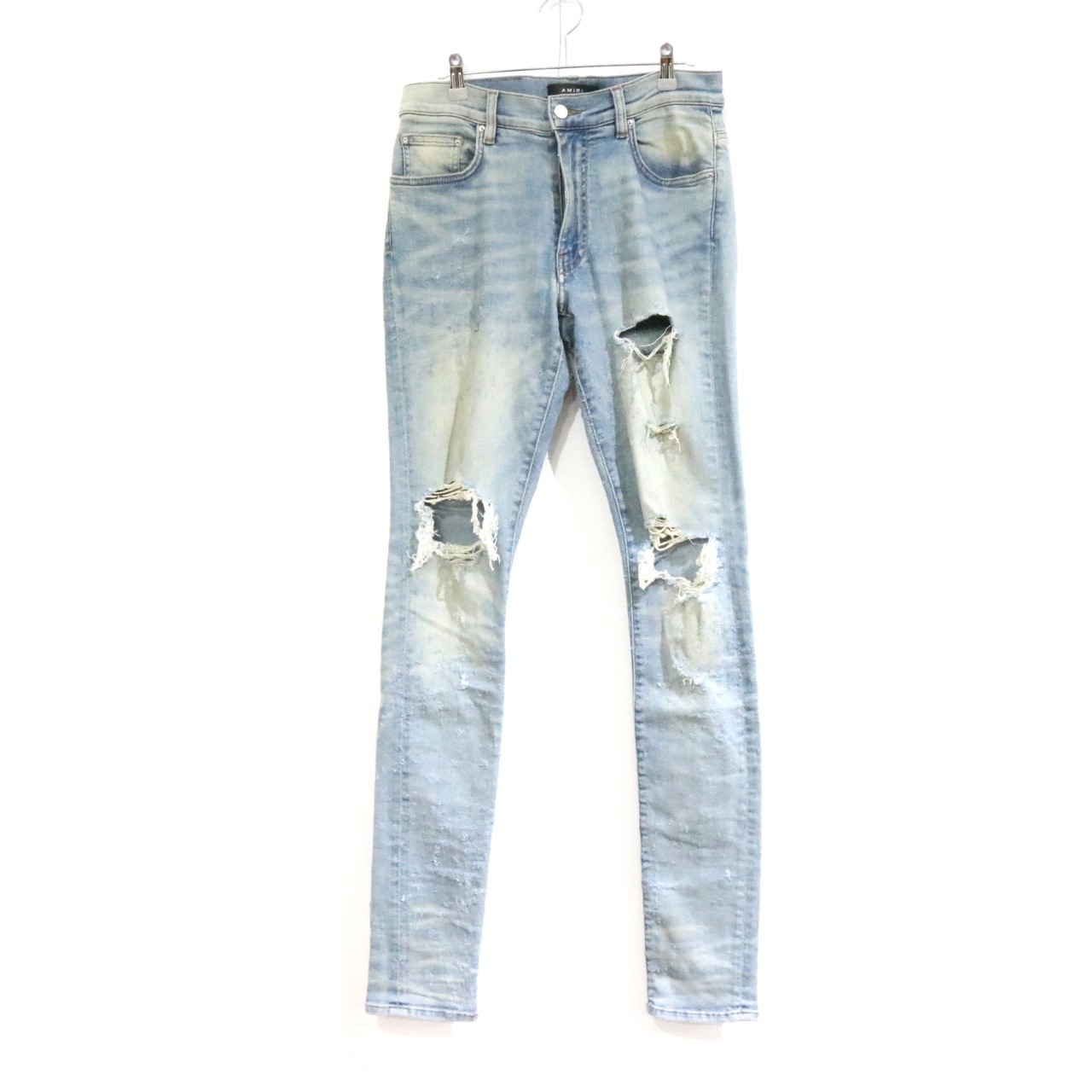 楽天市場】AMIRI Clashed Skinny Jean アミリ クラッシュ ダメージ