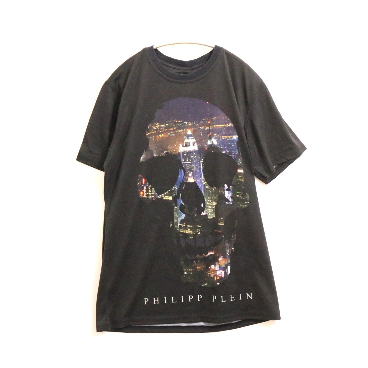フィリッププレイン メンズ Tシャツ ブラック スカル ドクロ ラインストーン 楽天市場】フィリッププレイン PHILIPP PLEIN メンズ ライン