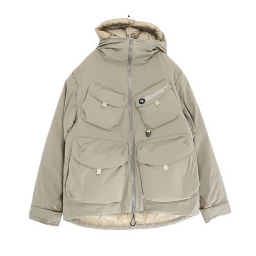 【中古A】メンズL シーエムエフアウトドアガーメント ロータスダウン L7 ジャケット LOTUS DOWN L7 JACKET ベージュ CMF2202-J03C 送料無料|OFRECO店