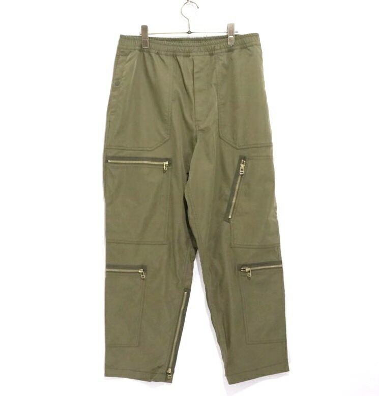 【中古A】メンズM ダイワピア39 テックパラシュートパンツ DAIWA PIER39 Tech Parachute Pants BP-31020W カーキ 20AW ナイロン 送料無料｜OFRECO店