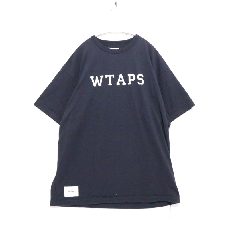 【新古品】メンズ02 ダブルタップス アカデミー ショートスリーブ Tシャツ ネイビー WTAPS ACADEMY 01 SS CTPL NAVY 紺 半袖｜OFRECO店