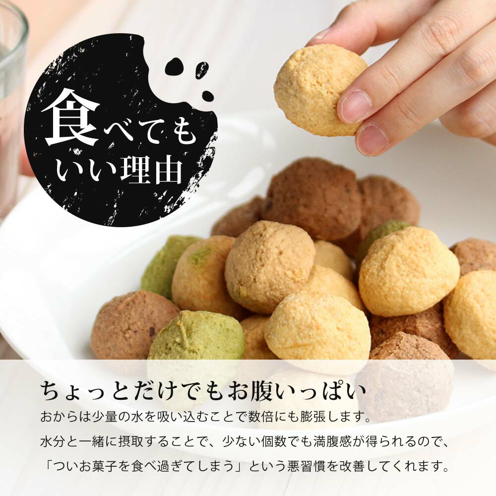 楽天市場 500g やわらかい 豆乳おからクッキー しっとり おからクッキー お試し 低糖質 ダイエット食品 満腹感 置き換え お菓子 ダイエット クッキー スイーツ クッキー 送料無料 レビューでクーポン対象 メール便a Tsg Tn 食べてもいいおやつの店パクぽりっ