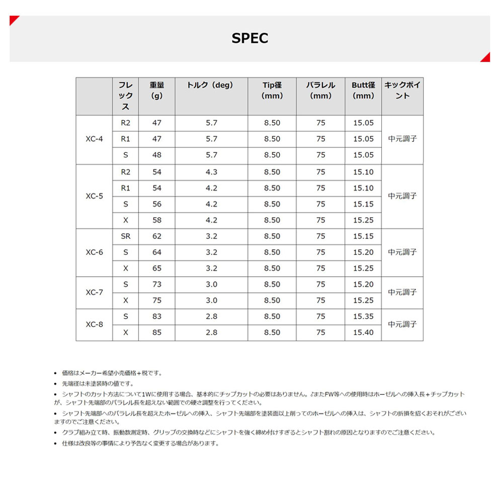 おすすめ ツアーad Xc Gtd用 新品 スリーブ付シャフト ドライバー用 カスタムシャフト 純正スリーブ Tour Ad Xc オガワゴルフ 店 限定特価 Www Bronze Qa