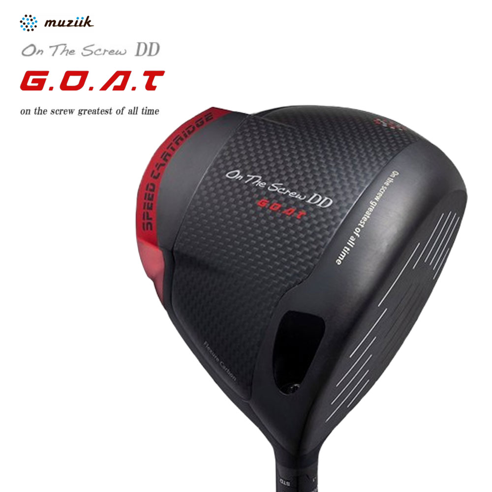 【ヘッド単体販売不可】ムジーク オン ザ スクリュー DD GOAT ドライバー オリジナルカスタムクラブ On The Screw DD G.O.A.T ゴート