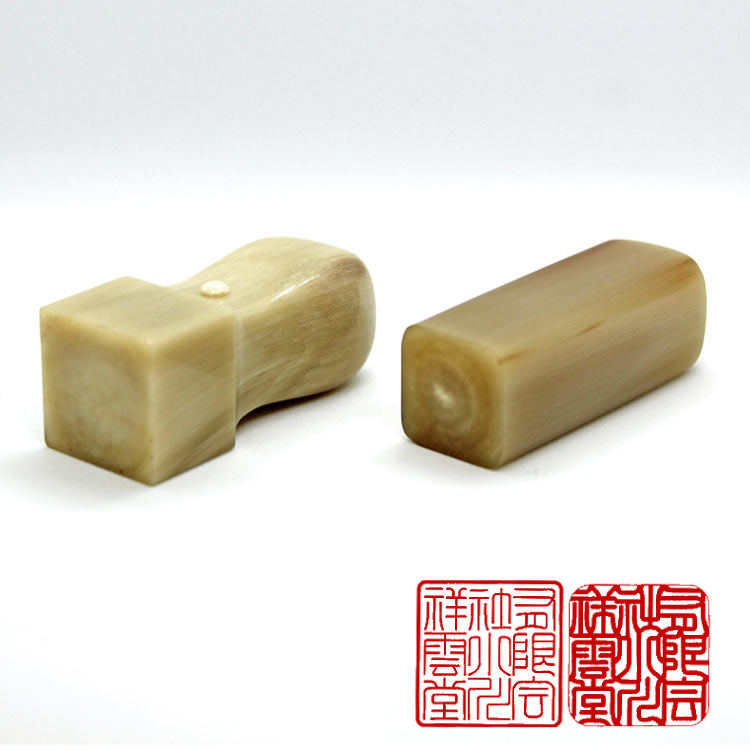 【送料無料】 法人 印鑑 銀行印 認印 角印　オランダ水牛 21mm 会社/法人 【印鑑/はんこ】 19,611円