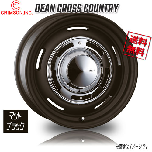 CRIMSON DEAN クロスカントリー マットブラック 16インチ 6H139.7 8J+0 4本 110.3 業販4本購入で送料無料｜トリプルウィン 85,063円