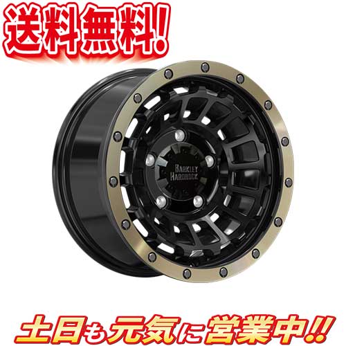 ホイール HOT STUFF バークレイ ハードロック ローガン BK/BRC 18インチ 1本のみ 5H127 8J+35 業販4本購入で送料無料 4G ジープ ラングラー JK JL グラディエーター|トリプルウィン