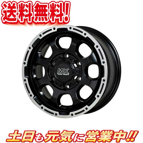 ホイール HOT STUFF マッドクロス グレイス GB/P 16インチ 4本セット 6H139.7 6.5J+48 業販4本購入で送料無料 4G JWL-T E26 E25 バン 日産
