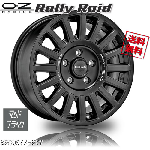 OZレーシング OZ Rally Raid ラリーレイド マットブラック 18インチ 6H139.7 8.5J+25 1本 106,1 業販4本購入で送料無料