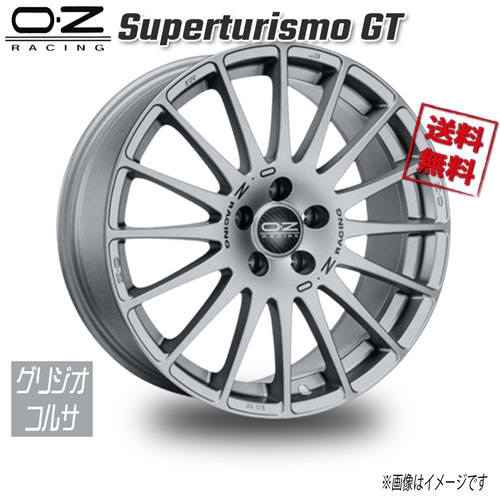 OZレーシング OZ Superturismo GT グリジオコルサ 17インチ 5H108 7.5J+41 1本 75 業販4本購入で送料無料