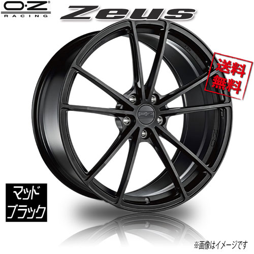 OZレーシング ゼウス マッドブラック 21インチ 5H112 11.5J+50 1本 66.46 業販4本購入で送料無料 167,585円