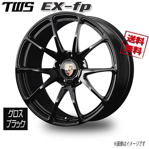 楽天市場】TWS TWS EX-fp グロスブラック 20インチ 5H130 8.5J+