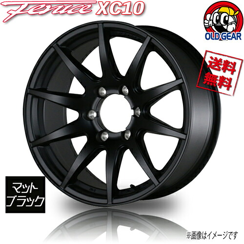 ホイール新品 4本セット ドゥオール フェニーチェ クロス XC10 マットブラック 18インチ 6H139.7 8J+25 業販4本購入で送料無料 プラド ハイラックス サーフ FJクルーザー|トリプルウィン