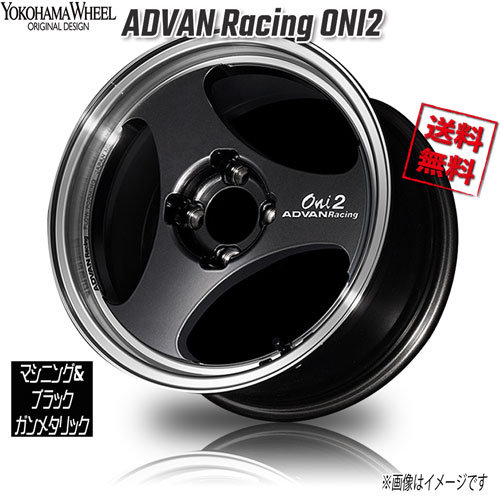 アドバンレーシング Oni 2 15インチホイール ADVAN Racing Oni2 6J−15 100/4H Oni2アドバンレーシング オニ2
