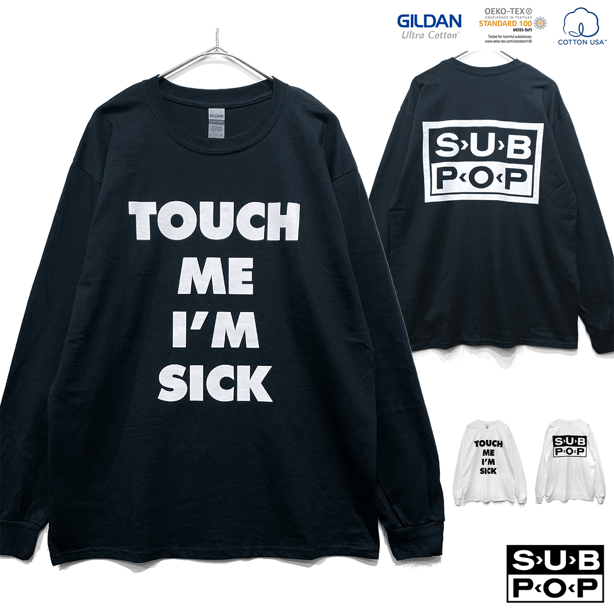 楽天市場】サブ ポップ SUB POP LOSER 長袖Tシャツ サブ ポップ