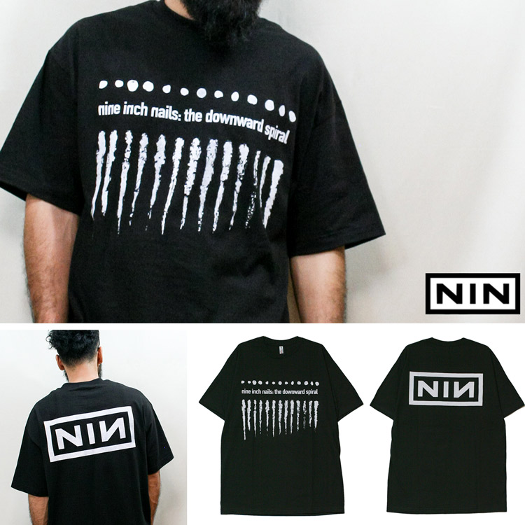 NINE INCH NAILS 「THE DOWNWARD SPIRAL 」「ナインインチネイルズ」 「ザ ダウンワードスパイラル」バンド Tシャツ  USA企画 | oguoy