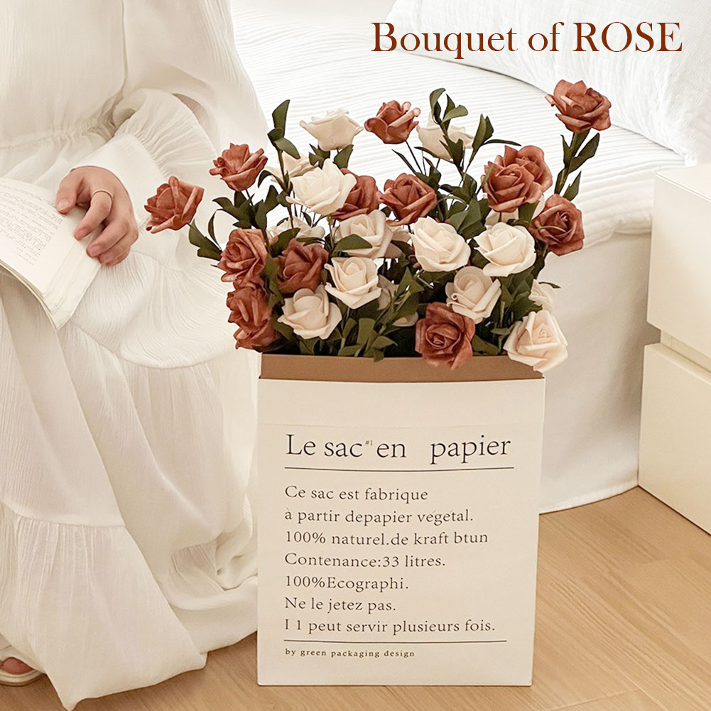 楽天市場】造花 ドライフラワー風ローズ 薔薇 バラ レッド ホワイト