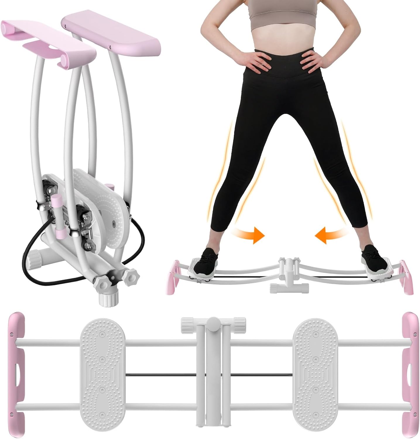 レッグトレーニング ダイエット器具 骨盤底筋トレーニング 有酸素運動 室内用 折りたたみ式 太もも痩せ 内転筋トレーニング 足やせ 脚やせ 美尻 開脚運動 レッグマシーン|大浜商店