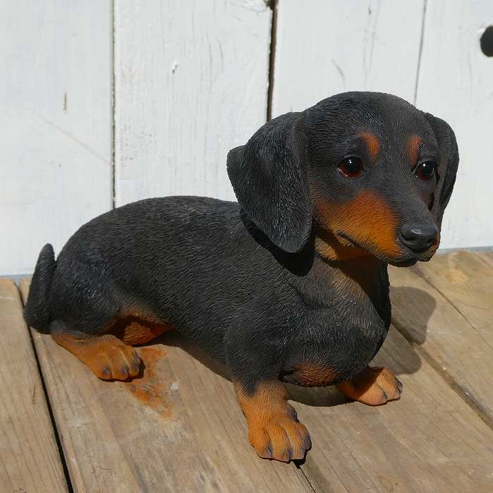 犬‌ 置物‌ ダックスフンド 英国 インテリア‌ ビンテージ‌感 レトロ h16735-1.jpg