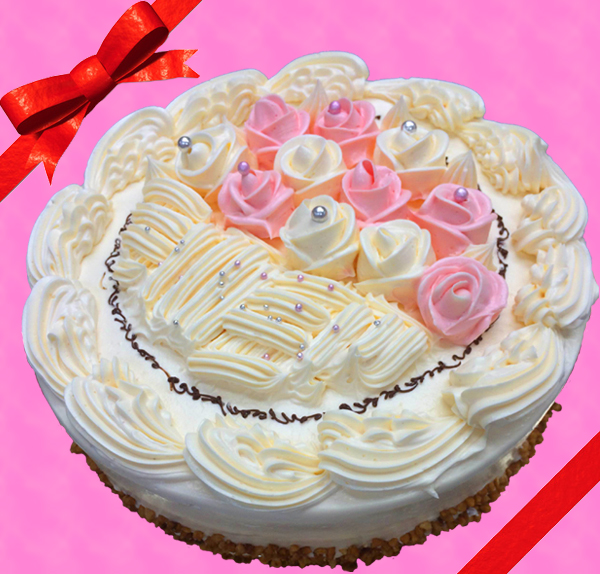 楽天市場 母の日に最適 バタークリームケーキ 7号 お花茶屋コシジ洋菓子店