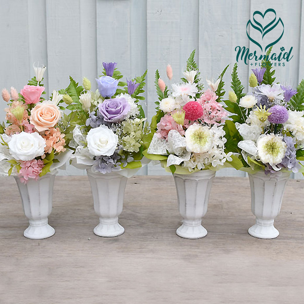 楽天市場】お供え 花 お供え用 プリザーブド＆アーティフィシャル