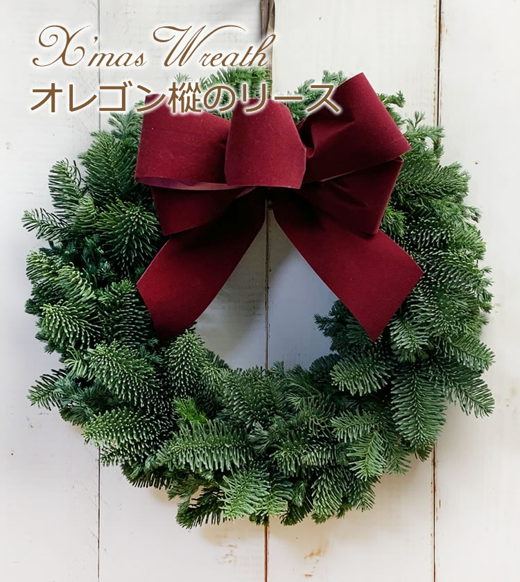 コニファーグリーンと木ノ実のクリスマスリース✴︎冬リース ab0164a9690a642af6c0295ed5d6ea