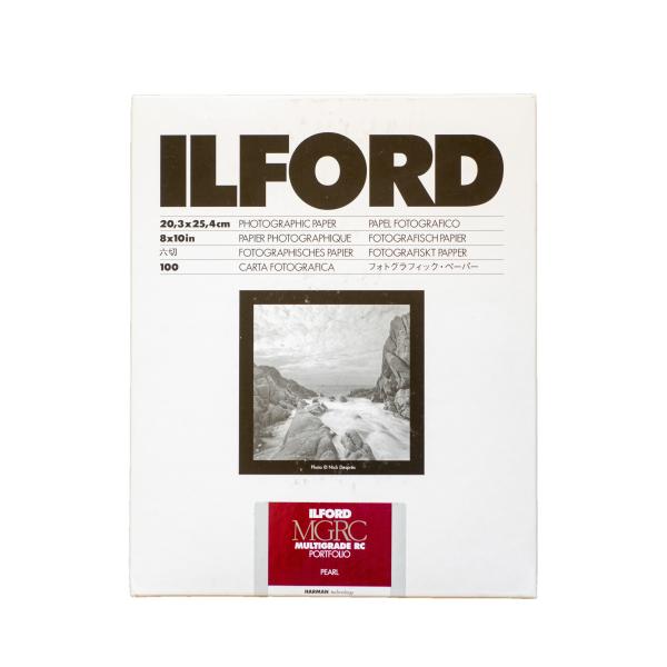 ILFORD モノクローム印画紙 MGRC Portfolio Pearl 8x10 100枚 1181607