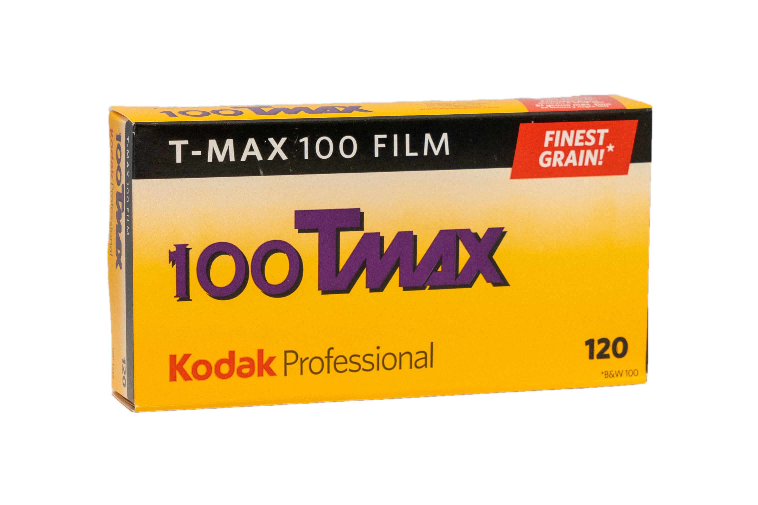 Kodak 白黒ネガフィルム T-MAX100 120 5本パック 8572273｜大橋写真機店　店 7,938円