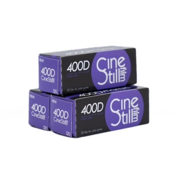 CineStill 400D カラーネガフィルム 120 3本SET