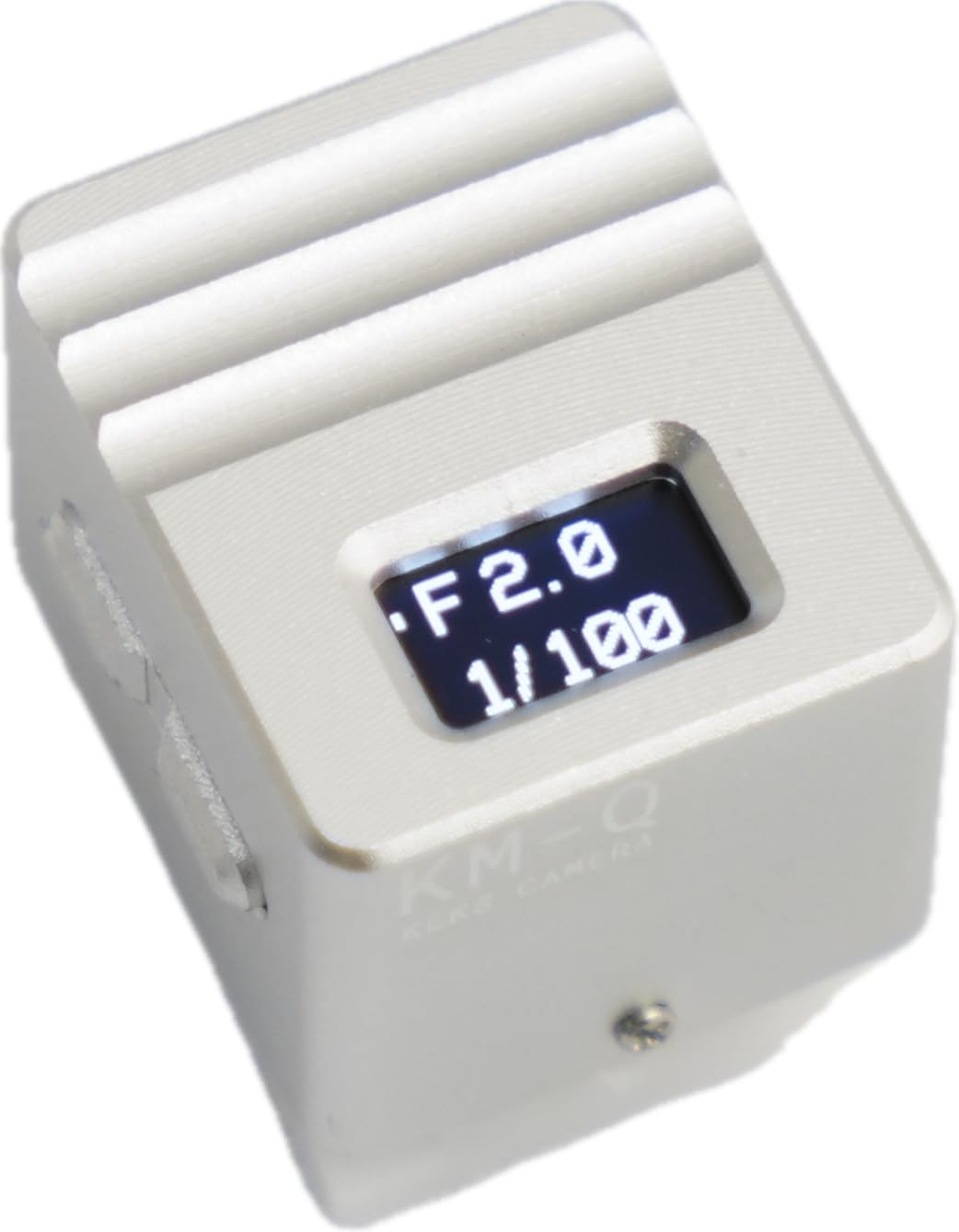 KEKS 見せびらかす計 LIGHT METER KM-Q 液晶いの一番 Silver