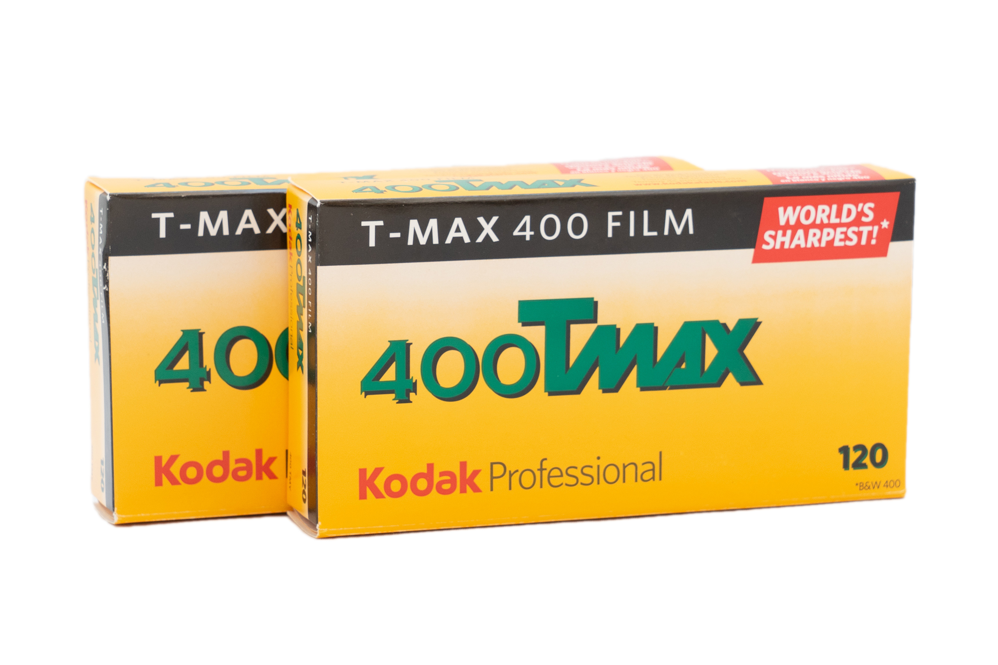 Kodak 黒白ネガフィルム T-MAX 400 120 10本パック