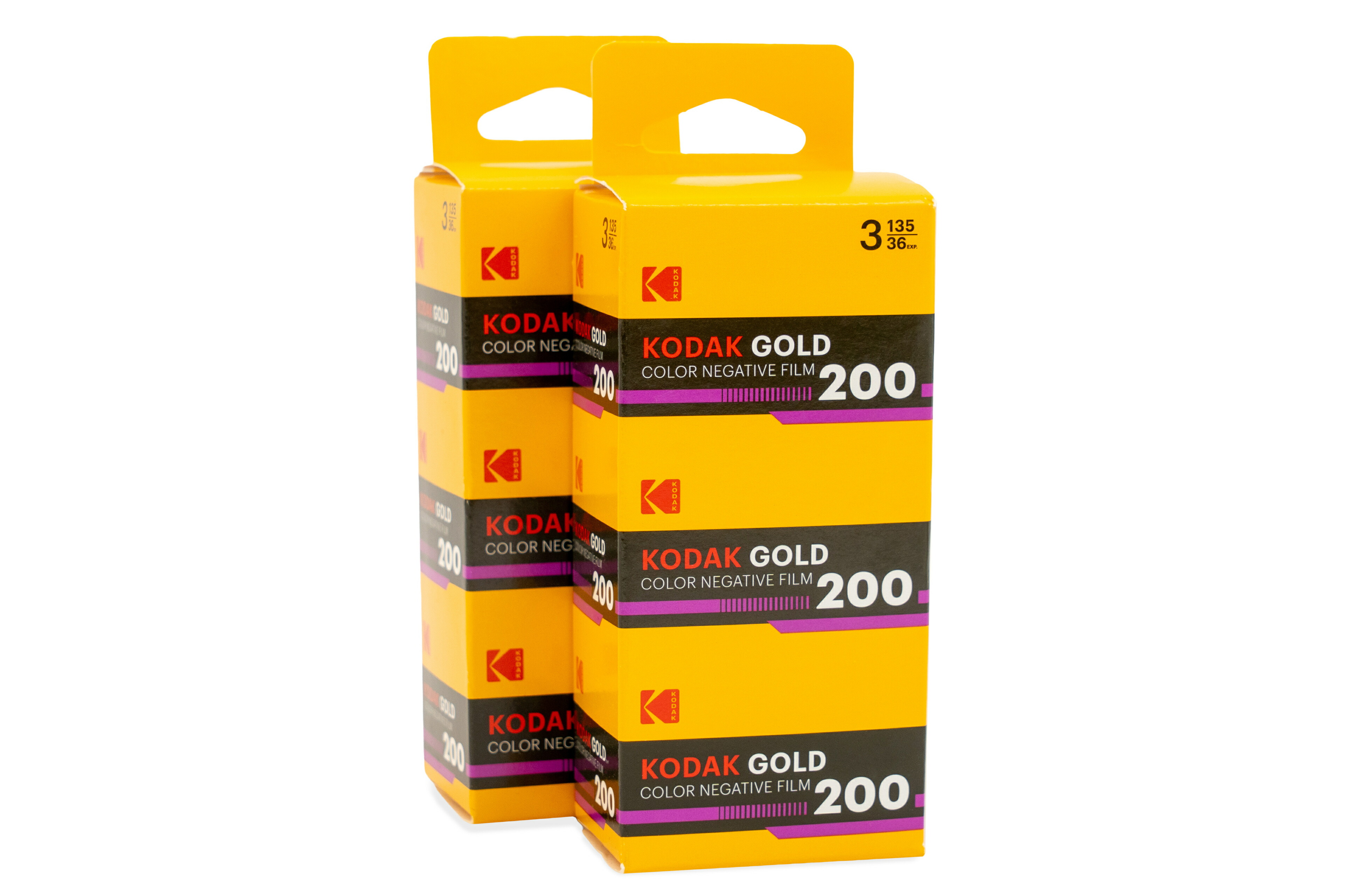 Eastman Kodak 色合いネガ写真フィルム GOLD 200 35粍 36枚撮 6本仕かける アクセサリー・部品-カメラ用フィルム