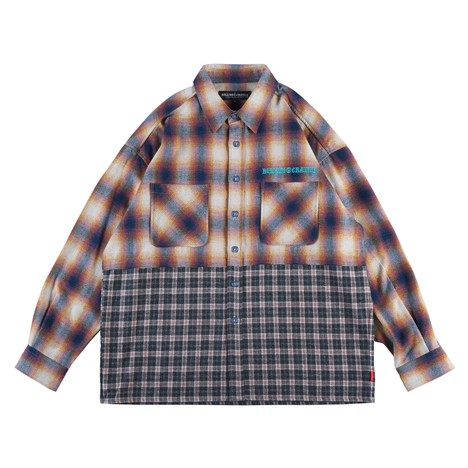 楽天市場】OUDREY BALLACK オードリーバラック ワッペンネルチェック