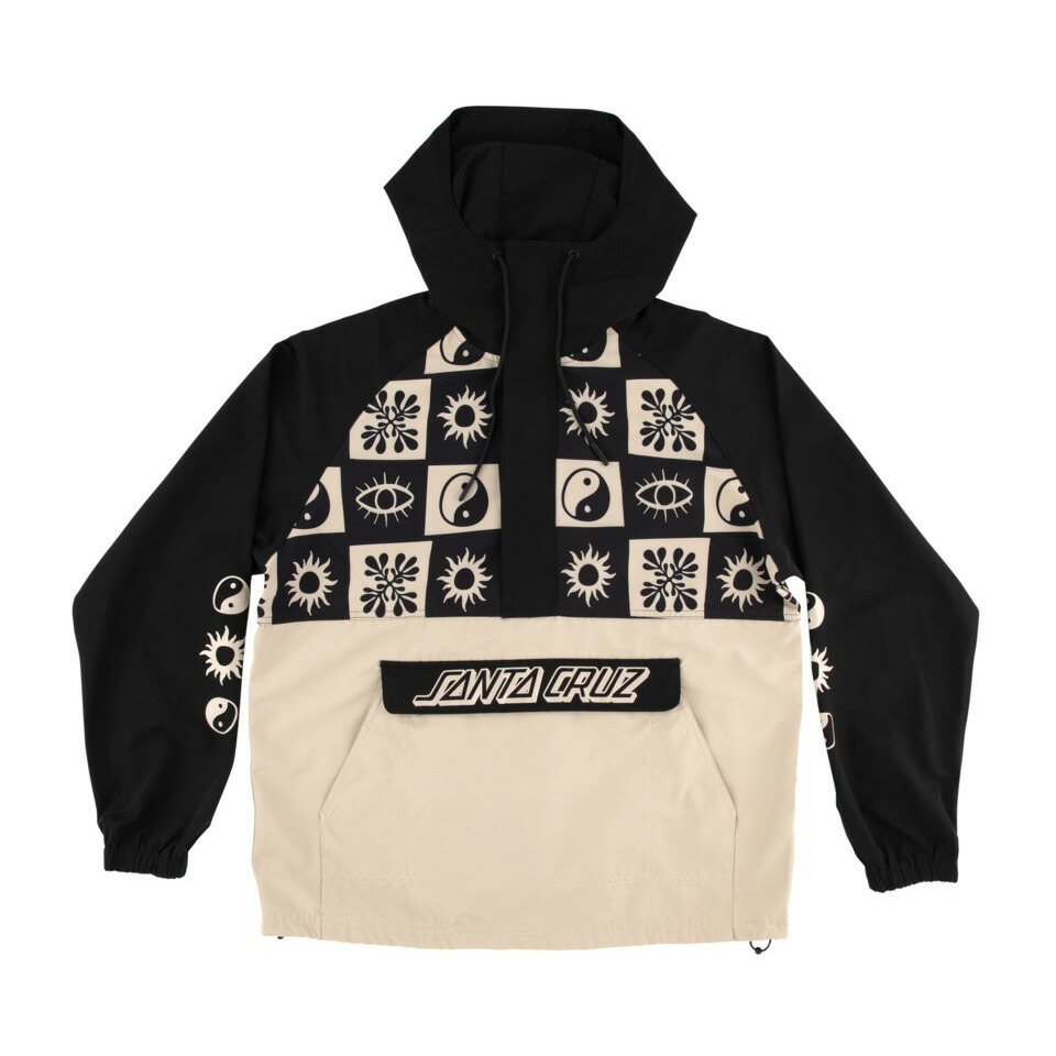 楽天市場】【 SANTA CRUZ / OPUS DOT CHEST L/S HOODED WINDBREAKER 