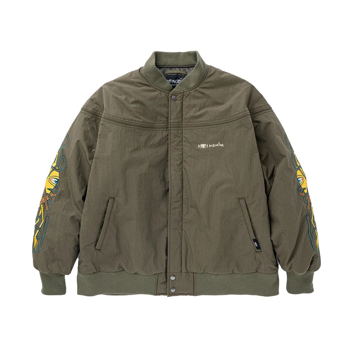 楽天市場】【 TOY MACHINE / FAUX LEATHER JACKET / BLACK 】 トイ