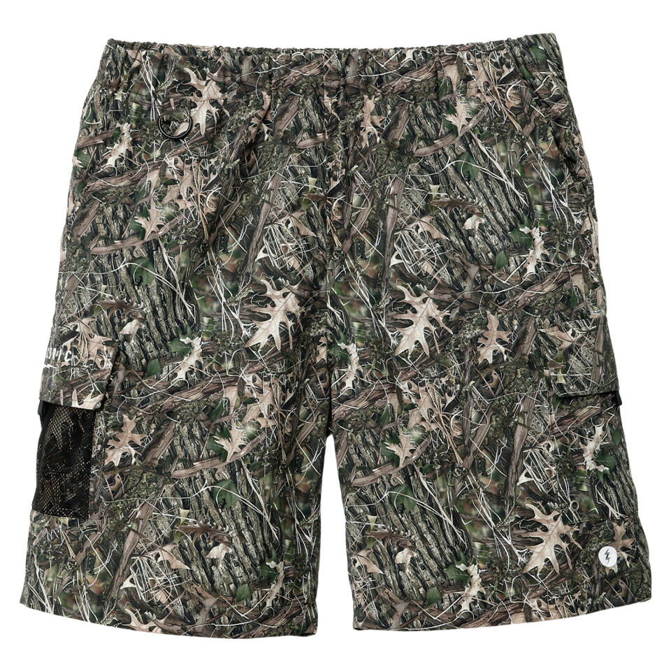 【 ELECTRIC / HYBRID CARGO SHORTS / TREE CAMO 】エレクトリック 遊撃手 積貨委託貨物 ズボン下 ナイロン 天然木 家鴨 家鴨フラ 偽装  スノボー スノーボード 滑るゲーム盤 波乗り ゴルフ 沖釣り